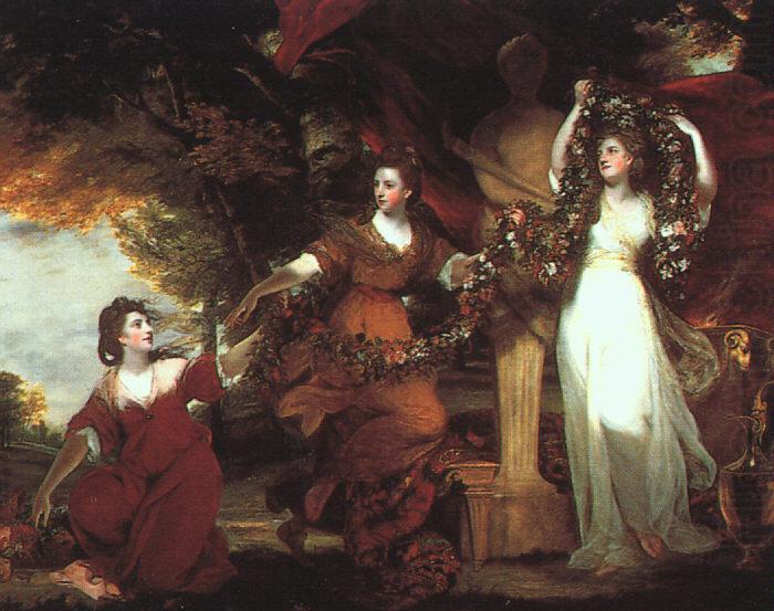 Ladies Adorning a Term of Hymen, Sir Joshua Reynolds